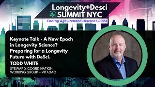 Preparing for a Longevity Future with DeSci Todd White at EARD 2023 [upl. by Ayanaj]