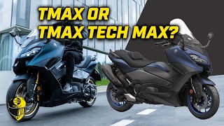 Yamaha TMAX 2023 amp TMAX Tech MAX 2023  Learn the differences [upl. by Awra407]