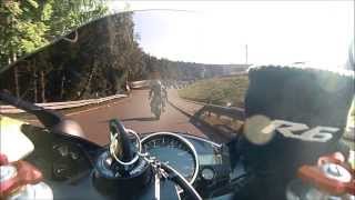 Fichtelberg Motorradtour 2013  R6 XB9 Z750 [upl. by Ahsetal]