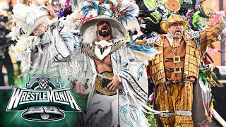 Seth “Freakin” Rollins epic Mummers Parade WrestleMania entrance WrestleMania XL Sunday highlights [upl. by Anauqes482]