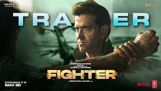 FIGHTER Trailer  Hrithik Roshan Deepika Padukone Anil Kapoor  Siddharth Anand  25th Jan 2024 [upl. by Manwell]