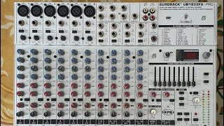 Mixer behringer eurorack Ub1832fx pro hàng bãi Đức xuất Nhật [upl. by Ygief249]