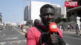 Film des événements du 03 Mars 2021 — Sonko arrêté sur le chemin du tribunal après des incidents [upl. by Gaulin]