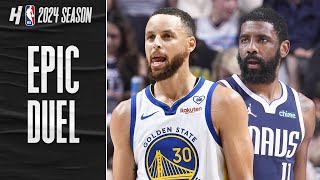 Steph Curry vs Kyrie Irving SUPERSTAR DUEL Highlights 🔥 [upl. by Wiener]