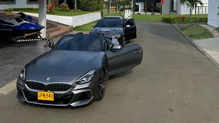 PROBANDO LOS CARROS MÁS COSTOSOS Y EXCLUSIVOS de COLOMBIA 1 BMW z4 M40i [upl. by Mulderig973]