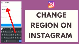 Instagram Tutorial How to Change Region Country on Instagram [upl. by Motteo]