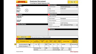 Create a shipment using DHL Emailship [upl. by Yremrej]