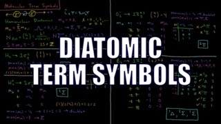 Quantum Chemistry 1011  Diatomic Term Symbols [upl. by Esten]