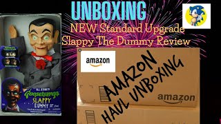 Unboxing my standard upgrade Slappy the dummy review LASTTRACKER PLUSHTUBER [upl. by Orola]