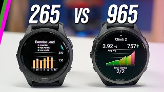 Garmin Forerunner 265 vs 965 InDepth Comparison  Every Difference Explained [upl. by Albert700]