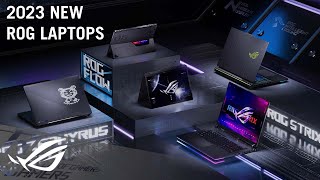 CES 2023 All New ROG Gaming Laptops  ROG [upl. by Adien214]