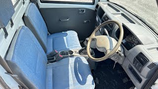 1999 MITSUBISHI MINICAB GDU62T  4WD  KEI TRUCK  JDM  DRIVING VIDEO [upl. by Bodkin]