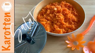 Karottensalat gerieben mit dem Thermomix  Styler [upl. by Volnay]