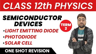 LED  Photodiode  Solar Cell  Construction  Working  CBSE Class 12 Physics Term 2  Learnify [upl. by Finbar]