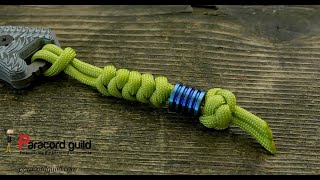 Basic paracord knife lanyard [upl. by Bang]