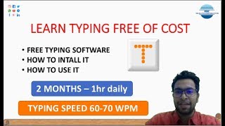 TIPP10 FREE TYPING SOFTWARE HOW TO INCREASE TYPING SPEED IN HINDI SSC CHSL [upl. by Lionel]