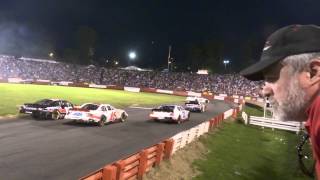 KampN at Bowman Gray Stadium Fight Strong Language Warning [upl. by Kaasi]