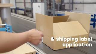 Automated RightSized ECommerce Packaging [upl. by Daph]