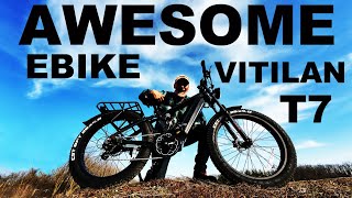 VITILAN T7  ELECTRIC BIKE BUILD AND TEST [upl. by Acsot]