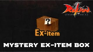 Rakion  Mystery ExItem Box [upl. by Abihsat]