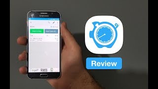 Great Free App For Tracking Your Work Hours  HoursTracker App Review [upl. by Silden]