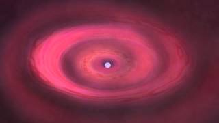 Animation of Supernova Producing a Black Hole [upl. by Ecallaw]