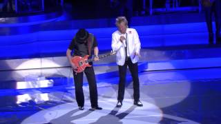 Rod Stewart amp Santana Perform Live In Las Vegas [upl. by Tanny]