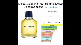 Fragancia que mejor huele  Dolce amp Gabbana pour Homme [upl. by Adlev]