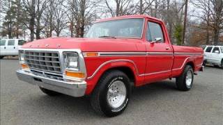 1978 Ford F100 Start Up Exhaust and In Depth Tour [upl. by Vergos]