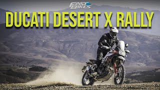 2024 Ducati DesertX Rally Adventure Motorcycle  First Review [upl. by Larissa]