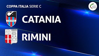 Catania  Rimini 20  Coppa Italia Serie C  Gli Highlights [upl. by Shandie]