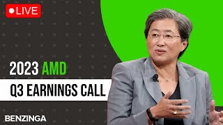 WATCH LIVE AMD Q3 Earnings Call AMD [upl. by Mehalick]