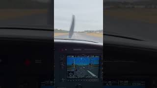 Piper m350 takeoff [upl. by Cardew]