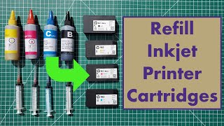 Refill Inkjet Printer Cartridges [upl. by Tonjes]