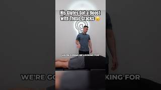 INTENSE Cracking Made Him STRONGER 💪💪 chiropractic asmr backpain shorts [upl. by Lohcin698]