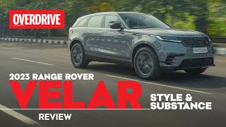 2023 Range Rover Velar review  style and substance  OVERDRIVE [upl. by Skeie]