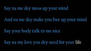 Essence  WizKid ft Tems karaoke version [upl. by Dan]