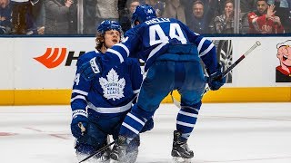 John Tavares scores late Kasperi Kapanen provides OT winner to rally Leafs to victory [upl. by Ozen]