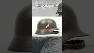 Standardstahlhelme der Wehrmacht reenactment ww2 ausrüstung shorts [upl. by Lyrac]