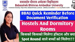 BBAU 15 July Update🔥📢 Quick Reminder Before Document Verification📍🔥 Must Watch This Video🔥 [upl. by Enelcaj75]