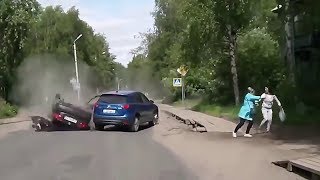 Best of Russian Driving Fails 2019 [upl. by Astrix]