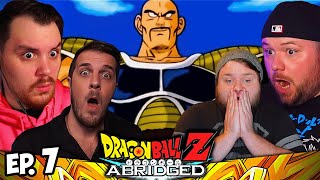 Reacting to DBZ Abridged Episode 7 Without Watching Dragon Ball Z [upl. by Adnesor667]