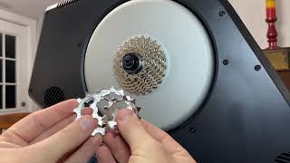 Installing a 10 speed cassette on a indoor trainer [upl. by Puett]