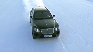 2016 Bentley Bentayga SUV Snow Testing Bentley SUV 2016 Fifth Teaser Commercial CARJAM TV HD 2015 [upl. by Aleafar]