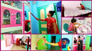 দুর্গাপূজার আগেই সকাল থেকে উঠে খুব দ্রুত ঘর 🏠 বাড়ি ✅clean করে নিলাম lifestylevlog cleaning [upl. by Elahcim782]