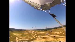 XVIII Airborne Corps T11 Advanced Tactical Parachute System Jump 12 SEP 2012 [upl. by Peers]