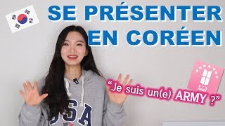 9 EXPRESSEIONS   Comment se présenter en coréen [upl. by Aisatana469]