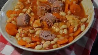 Haricots poulet style cassoulet au cookeo [upl. by Turro]