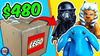 480 LEGO Minifigures UNBOXING 75 Star Wars Figs [upl. by Izawa]