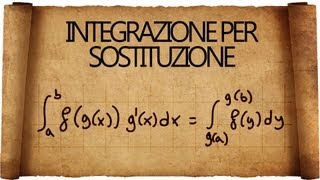 Integrazione per Sostituzione [upl. by Otreblif]